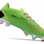 adidas Predator Accuracy.1 Low FG Football Boots - Solar GreenBlackSilver