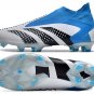 adidas Predator Accuracy+ FG Football Boots - WhiteBlackBlue Bright Royal