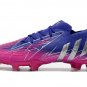 adidas Predator Edge .1 Low FG Champions Code Pack - Team College PurpleSilver MetallicShock Pink
