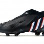adidas Predator Edge + FG Edge of Darkness - Core BlackFootwear WhiteVivid Red