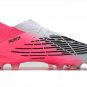 adidas Predator Edge LZ.1 FG Unite Football LIMITED EDITION - Solar PinkCore BlackFootwear White