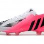 adidas Predator Edge LZ.1 Low FG Unite Football LIMITED EDITION - Solar PinkCore BlackFootwear White