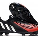 adidas Predator Edge.1 Low FG Football - BlackWhiteRed