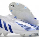 adidas Predator Edge+ FG Diamond Edge - WhiteBlueWhite