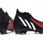 adidas Predator Edge+ FG Football - BlackWhiteRed