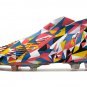 adidas Predator Edge+ FG Geometric - Bright BlueYellowSolar Red