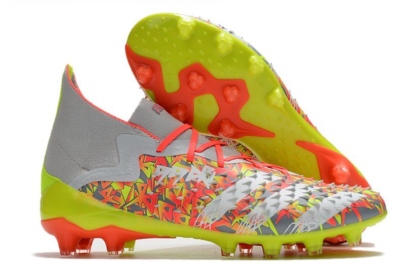 シューズ adidas Predator FREAK .1 AG 28cm adidas Predator Freak .1 AG - White/Iron Metallic/Solar Red