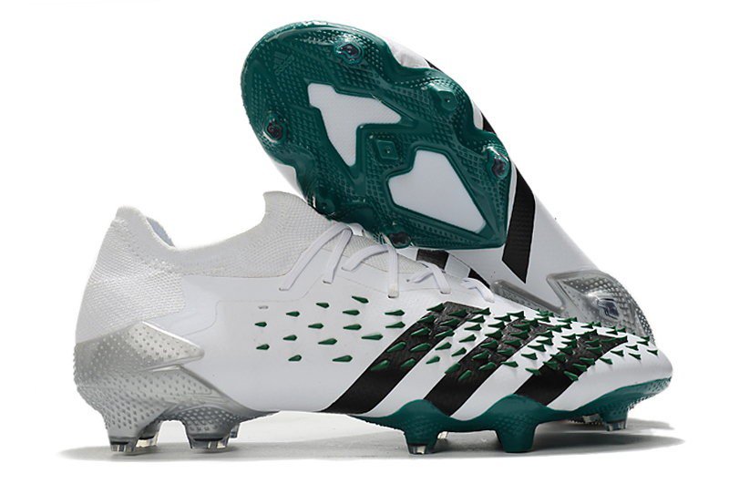 Adidas Predator Freak.1 Low FG EQT - White  Green