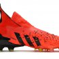 Adidas Predator Freak+ Laceless FG Meteorite - Red  Black