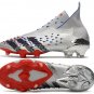 Adidas Predator Freak+ Laceless FG Showpiece - Silver  Black  Red  Blue