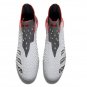 Adidas Predator Freak+ Laceless FG Whitespark - White  Silver  Red