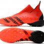 Adidas Predator Freak+ Laceless TF Meteorite - Red  Black