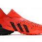 Adidas Predator Freak+ Laceless TF Meteorite - Red  Black
