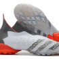 Adidas Predator Freak+ Laceless TF Whitespark - White  Silver  Red