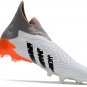 Adidas Predator Freak+ Whitespark FG - White Dark Metallic Silver Red