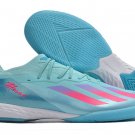 adidas X Crazyfast Messi.1 Indoor Bienvenido a Miami - Aqua BlueLucid PinkLucid Cyan