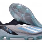 adidas X Crazyfast Messi.1 Laceless FG Infinito - Silver MetallicBlueBlack
