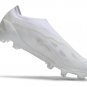 adidas X Crazyfast.1 Laceless FG Pearlized - Footwear White