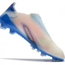 Adidas X Ghosted+ AG - White Blue Pink Cleats