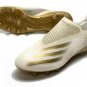 Adidas X Ghosted+ AG - White Metallic Gold Melange Core Black