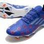 adidas X Speedflow.1 11 v 11 FG - Bold Blue  Footwear White  Vivid Red