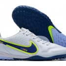 Nike React Tiempo Legend 9 Pro Turf Progress Pack - GreyBlueLt Marine
