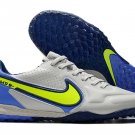 Nike React Tiempo Legend 9 Pro Turf Recharge Pack - Grey FogVoltSapphireBlue