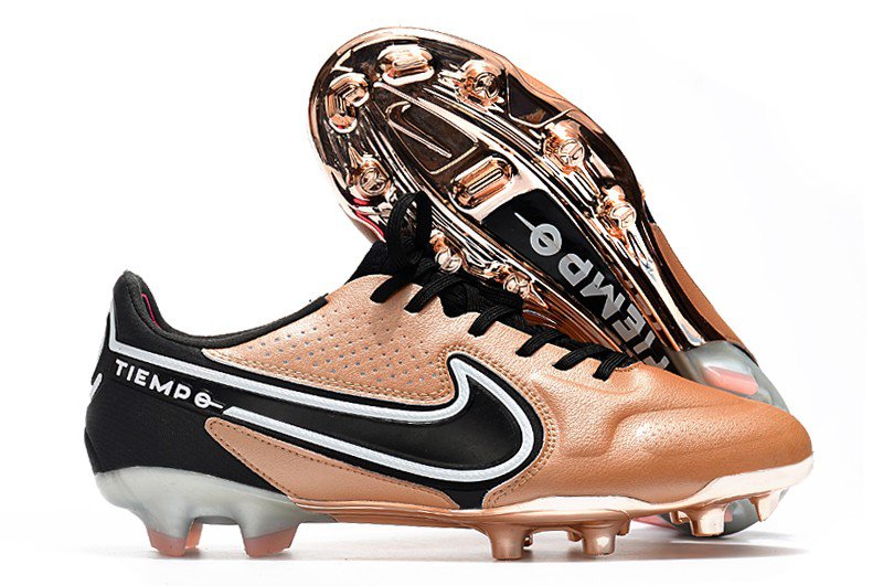 Nike Tiempo Legend 9 Elite FG - Metallic CopperOff NoirWhite