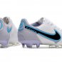 Nike Tiempo Legend 9 Elite FG - WhiteBlackBlue