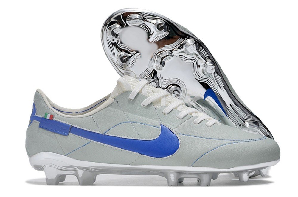 Nike Tiempo Legend 9 Elite FG Made in Italy - WhiteGame RoyalMetallic Silver