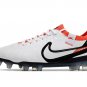Nike Tiempo Legend 10 Elite FG Ready - WhiteBlackBright Crimson