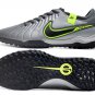 Nike Tiempo Legend 10 Pro Turf Chrome R9 Concept - Chrome GreyGreenBlack