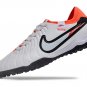 Nike Tiempo Legend 10 Pro Turf Ready - WhiteBlackBright Crimson
