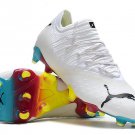 Puma Future Z 1.3 Thrill Pack FG - White Ocean Dive Black