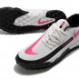 React Phantom GT Pro Turf - WhitePink BlastBlack