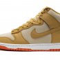 Dunk High 'Gold Canvas'
