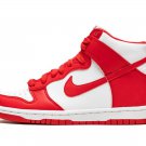 Dunk High GS 'White _ University Red'