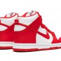 Dunk High GS 'White _ University Red'