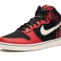 Dunk High 'Plaid - Black_Red'