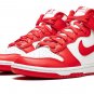 Dunk High 'White _ University Red'