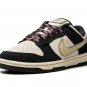 DUNK LO LX MNS WMNS 'Black _ Cream Suede'