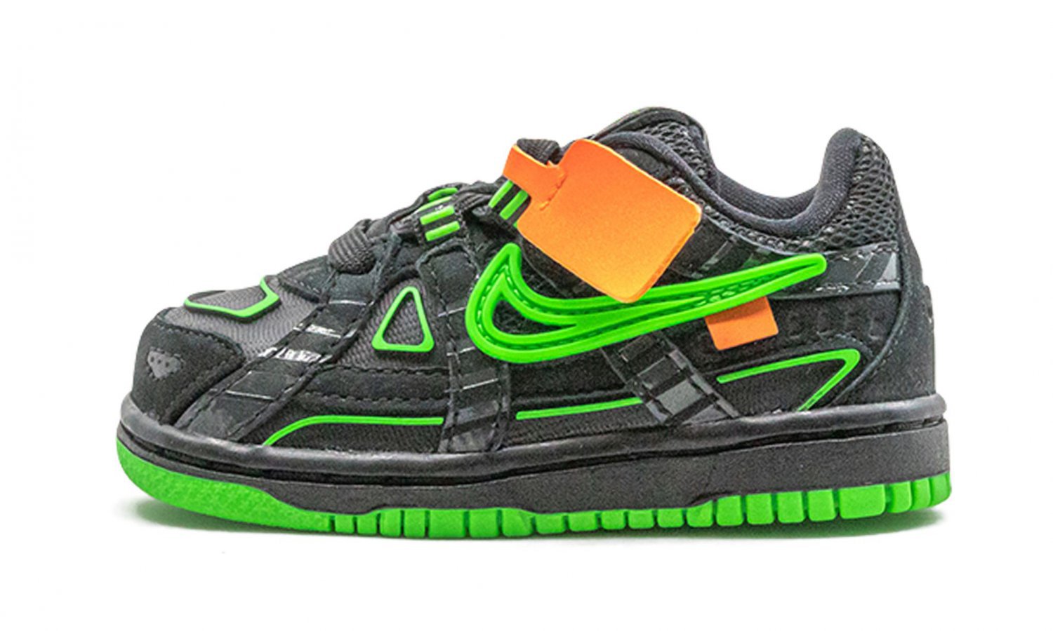 RUBBER DUNK TD 'Off-White - Green Strike'