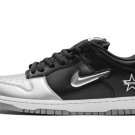SB Dunk Low OG QS 'Supreme - Jewel Swoosh Silver_Black'