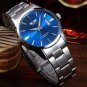 SWIDU Unisex Stainless Steel Band Date Watch Business Analog Quartz WristWatch