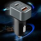 45W USB C Car Charger Portable Laptop Type-C PD Charger 24W QC3.0 Fast Charging