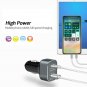 45W USB C Car Charger Portable Laptop Type-C PD Charger 24W QC3.0 Fast Charging