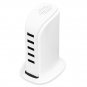 20W 5 USB Power Adapter Charger Socket Charging Dock for Smartphones Tablets etc