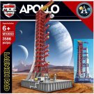 Saturn-V Launch Umbilical Tower Building Blocks NASA Apollo Launch Pad Brick Toy Saturn-V Launch Umbilical Tower Building Blocks NASA Apollo Launch Pad Brick Toy