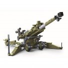 M777 Light Artillery Gun Building Blocks Set Military Howitzer Bricks Model Toys