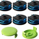 String Trimmer Line Spools Cap Replacement for Greenwork 29082/29242 21212 21272 String Trimmer Line Spools Cap Replacement for Greenwork 29082/29242 21212 21272